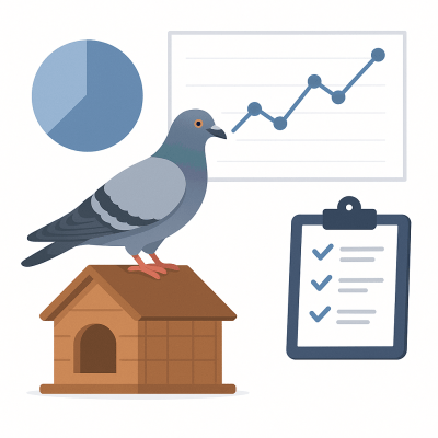 Pigeons voyageurs : gestion, suivi et analyse des performances au colombier 2 03c116ca 5fb8 489a a04e ed427591ecac