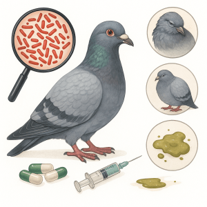 Colibacillose du pigeon voyageur causes symptomes et traitement naturel