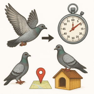 Constatation des pigeons voyageurs vitesse methode et innovations modernes