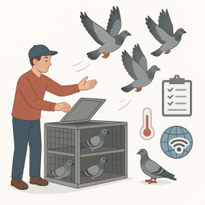 Lacher des pigeons voyageurs conditions protocoles et enjeux modernes