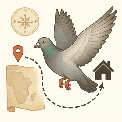 Pigeons voyageurs le mystere scientifique de leur retour instinctif