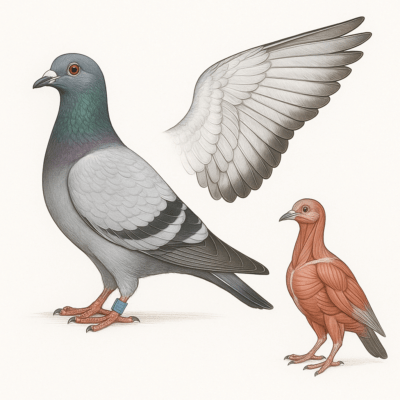 Pigeon voyageur standard equilibre et verite sportive