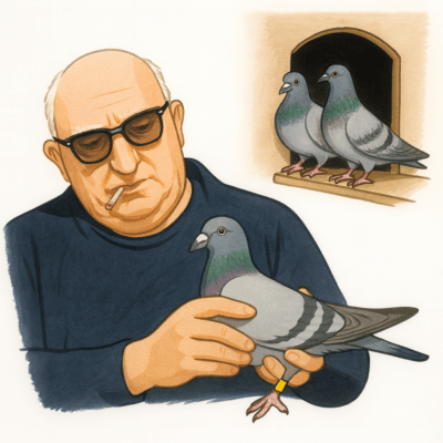 Pol Bostyn et le pigeon voyageur le secret de lobscurite