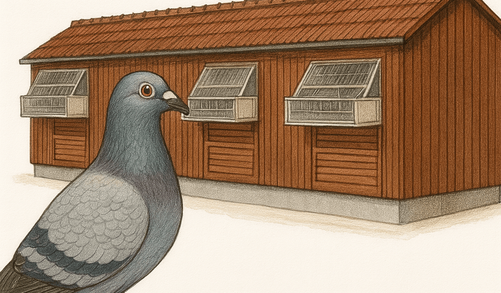 Construire le pigeonnier ideal pour le pigeon voyageur