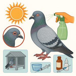 Coryza du pigeon voyageur causes et prevention