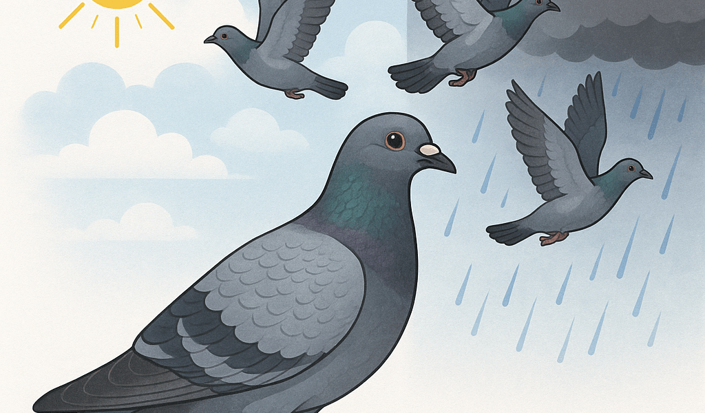 Lacher du pigeon voyageur regles meteo essentielles