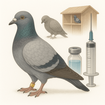 Paramyxovirose du pigeon voyageur prevention et solutions