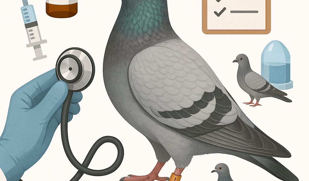 Suivi medical du pigeon voyageur guide complet et naturel