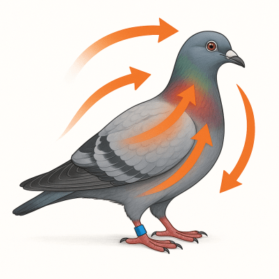 Pigeon Voyageur : Comprendre la Thermorégulation, la Résistance au Froid et la Gestion de la Chaleur 2 Pigeon Voyageur Comprendre la Thermoregulation la Resistance au Froid et la Gestion de la Chaleur