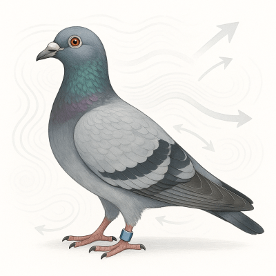 Pigeon voyageur performances imprevus et realite du sport colombophile