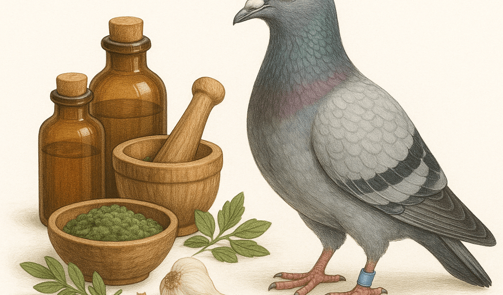 Pigeon voyageur renforcer sa vraie sante naturelle