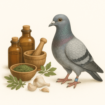 Pigeon voyageur renforcer sa vraie sante naturelle