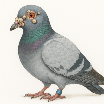 Poquettes chez le Pigeon Voyageur Causes Symptomes Risques et Solutions Naturelles