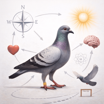 Pourquoi un pigeon voyageur gagne un prix de tete orientation forme motivation et secrets des champions