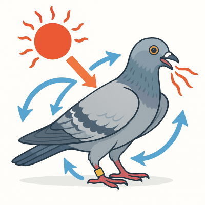 Thermorégulation du Pigeon Voyageur : Mécanismes, Performance et Résistance à la Chaleur 2 Thermoregulation du Pigeon Voyageur Mecanismes Performance et Resistance a la Chaleur