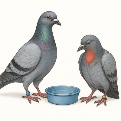 Trichomonose du Pigeon Voyageur : Symptômes, Causes, Prévention et Traitements Essentiels 2 Trichomonose du Pigeon Voyageur