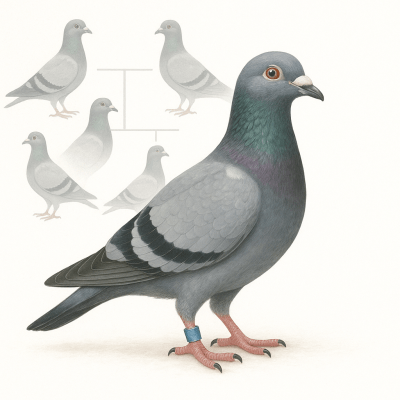 Consanguinite du Pigeon Voyageur Secrets Genetiques Selection et Performance des Meilleures Lignees