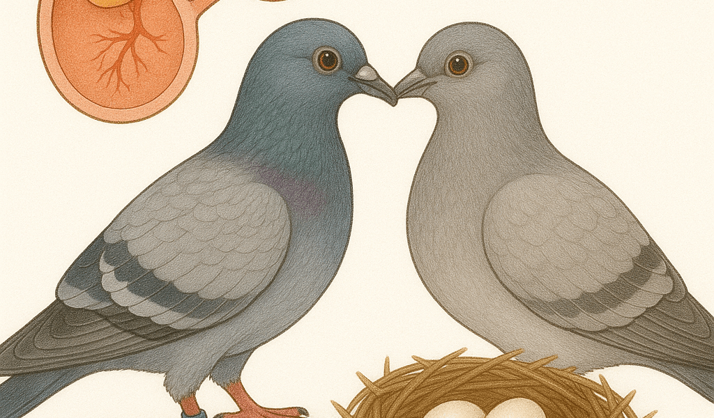 Pigeon Voyageur Biologie de la Ponte Reproduction et Formation des OEufs