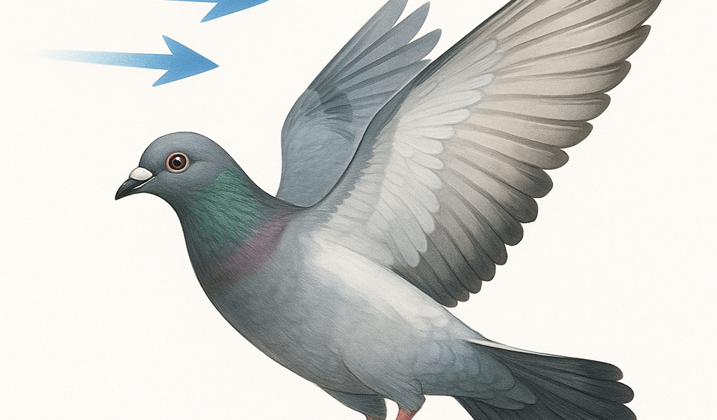 Pigeon Voyageur Comment le Vent Influence la Vitesse lEnergie et les Resultats en Concours