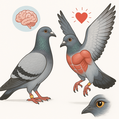 Pourquoi un Pigeon Voyageur Est en Forme Motivation Psychologie et Secrets de Performance