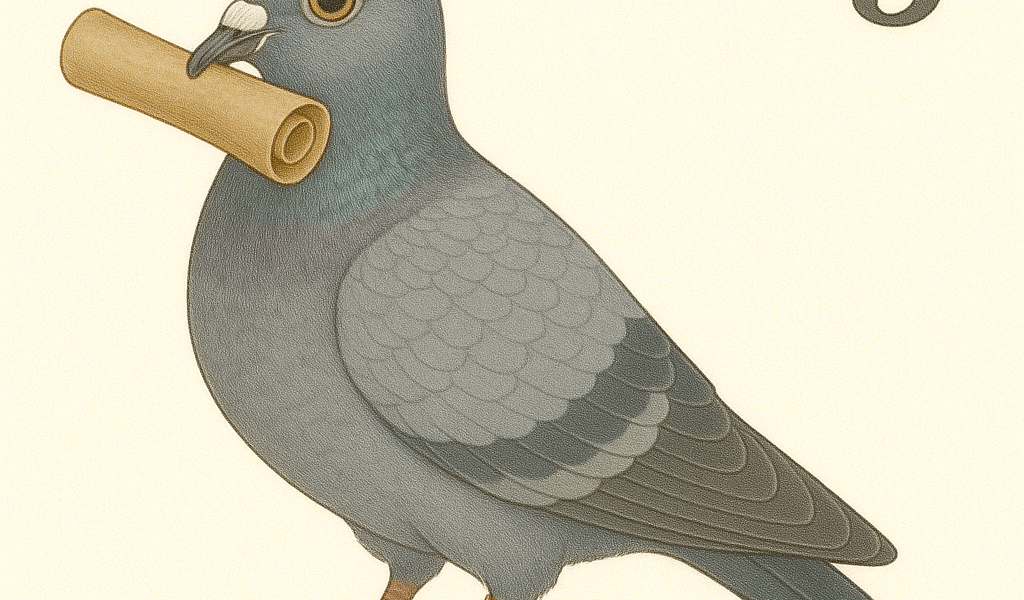 Le courrier des lecteurs n°5– pigeon voyageur