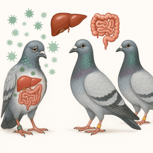 Pigeon Voyageur Adenovirose Symptomes Reels Microbes Associes et Traitements Efficaces pour un Colombier Sain
