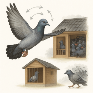 Pigeon Voyageur Motivation Orientation Veuvage et Secrets pour Ameliorer les Performances en Concours