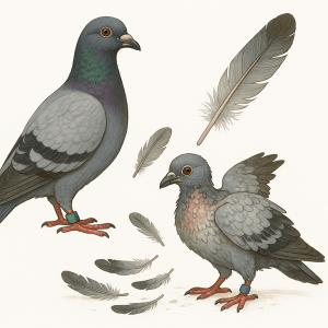 Pigeon Voyageur Mue Plumes Defauts et Solutions — Guide Complet pour un Plumage Parfait