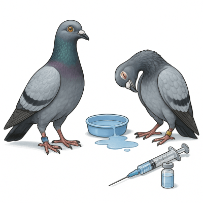 Pigeon voyageur comprendre la paramyxovirose proteger votre colonie et reussir la saison sportive