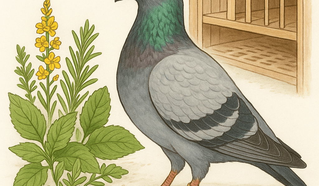 Pigeon voyageur renforcer naturellement la resistance aux maladies et ameliorer la sante du colombier