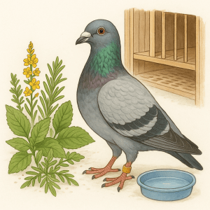 Pigeon voyageur renforcer naturellement la resistance aux maladies et ameliorer la sante du colombier