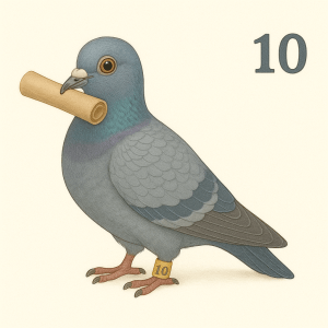 Le courrier des lecteurs n°10– pigeon voyageur