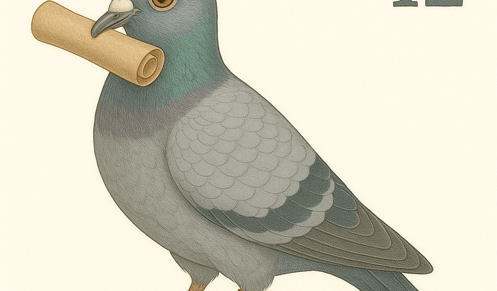 Le courrier des lecteurs n°12– pigeon voyageur