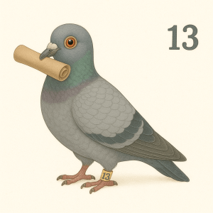 Le courrier des lecteurs n°13– pigeon voyageur