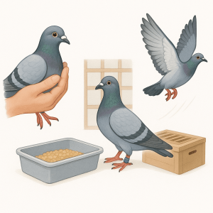 Pigeon Voyageur Preparation Hygiene Entrainement Reproduction et Methode des Etalons