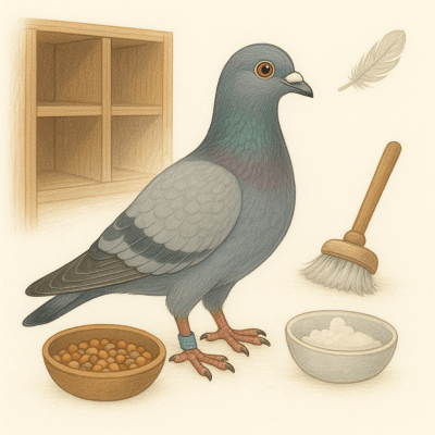 Pigeon voyageur : Comment l’hygiène et l’alimentation légère transforment ses performances 2 Pigeon voyageur Comment lhygiene et lalimentation legere transforment ses performances