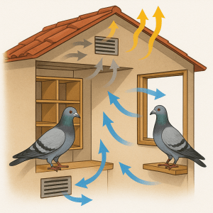 Pigeon Voyageur Gerer le Colombier la Temperature et lOxygene pour des Performances Top