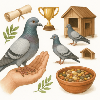 Pigeon Voyageur Soins Motivation Alimentation Naturelle et Secrets pour Former une Colonie Performante Toute lAnnee