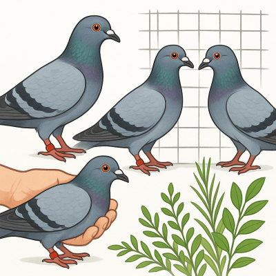 Pigeons Voyageurs Motivation Moral Veuvage et Naturel — Les Secrets Reels pour Reussir en Colombophilie