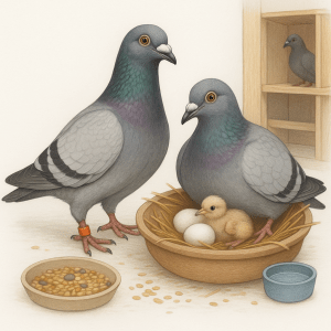 Pigeon Voyageur Selection Elevage et Reproduction au Coeur de la Colombophilie