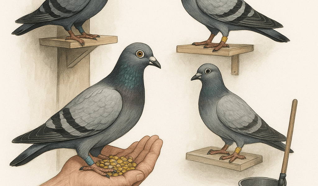 Pigeon Voyageur Selection Soins Nutrition et Organisation – Le Guide Essentiel pour Reussir sa Saison Colombophile