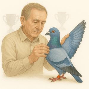 Pigeons Voyageurs Le Secret des Grands Champions pour Former de Bons Vieux Pigeons et Identifier la Veritable Forme