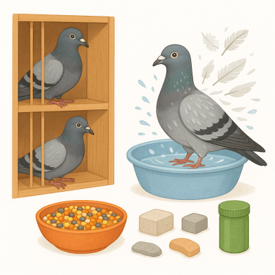 Temps de mue, temps de repos - pigeon voyageur 2 Temps de mue temps de repos pigeon voyageur