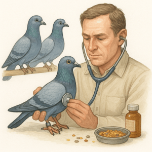 Traitements Naturels Vaccinations et Preparation Medicale Comment Garantir la Sante des Pigeons Voyageurs Avant la Saison