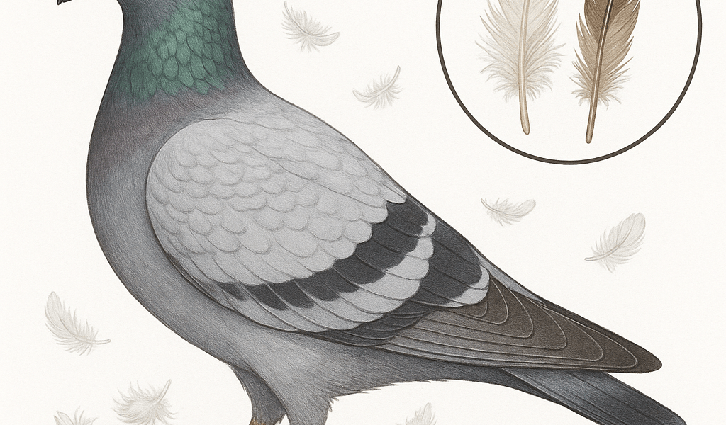Pigeon Voyageur Comprendre la Mue du Duvet pour Preserver la Forme et la Performance