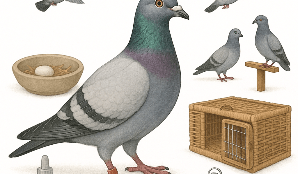 Pigeon Voyageur et Colombophilie Soins Selection Naturelle et Plaisir du Jeu