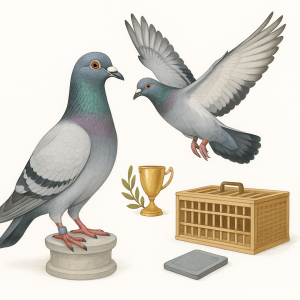 Pigeon Voyageur et Olympiades Colombophiles Quand la Beaute Rencontre la Performance