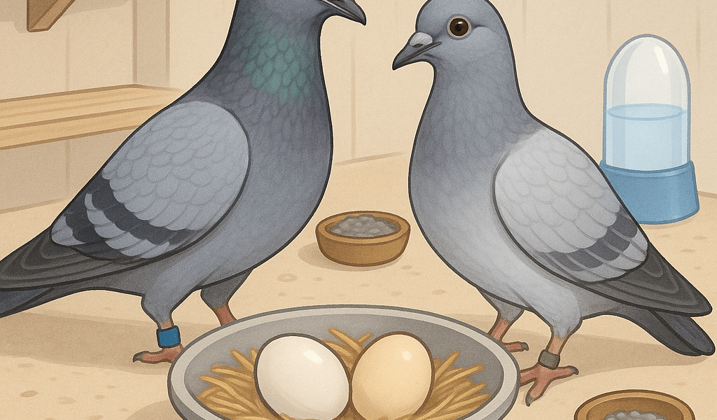 Pigeon Voyageur et Reproduction Comprendre les OEufs Clairs la Sterilite et lHygiene du Colombier