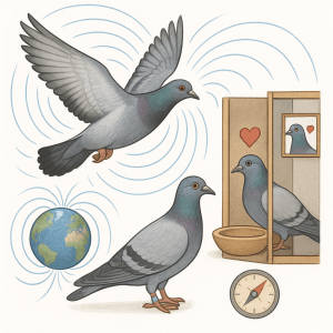 Pigeon Voyageur et Sens dOrientation Theorie Scientifique sur les Ondes Magnetiques et le Role du Veuvage