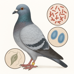 Pigeon voyageur comprendre et prevenir les maladies qui nuisent a la forme